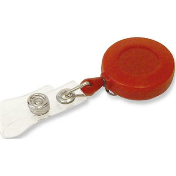 Hy-Ko KB250-BKT 1.25 in. Retractable Diameter Badge Holder With Pocket Clip, 24PK 107106